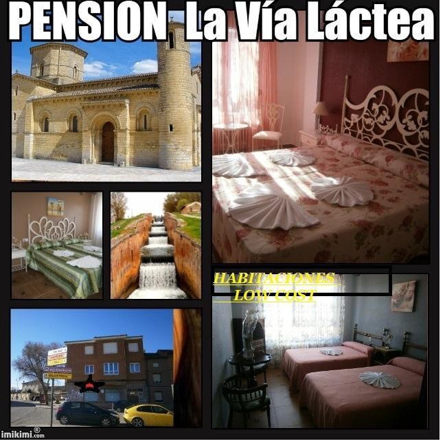 فندق Apartamento Pension La Via Lactea Frómista المظهر الخارجي الصورة